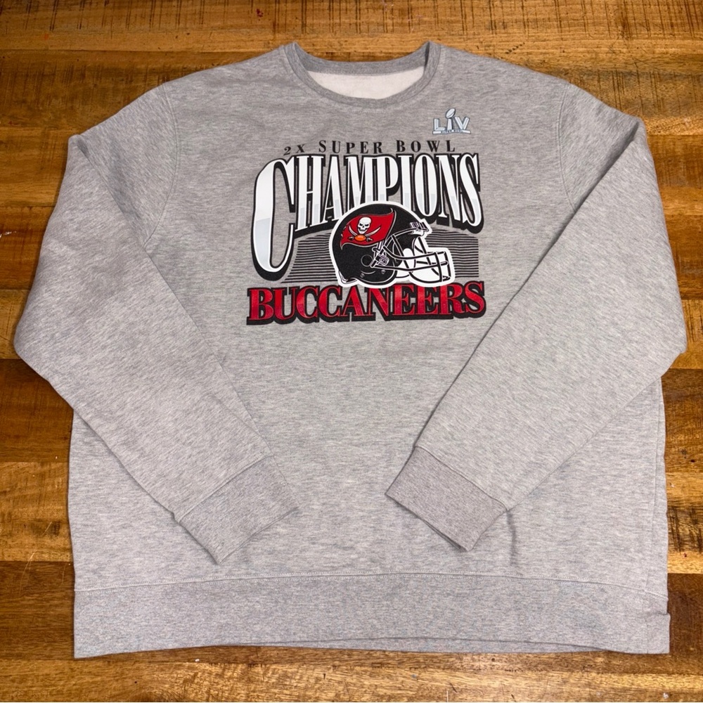 Tampa Bay Buccaneers 2X Super Bowl Champions XXL Sweatshirt